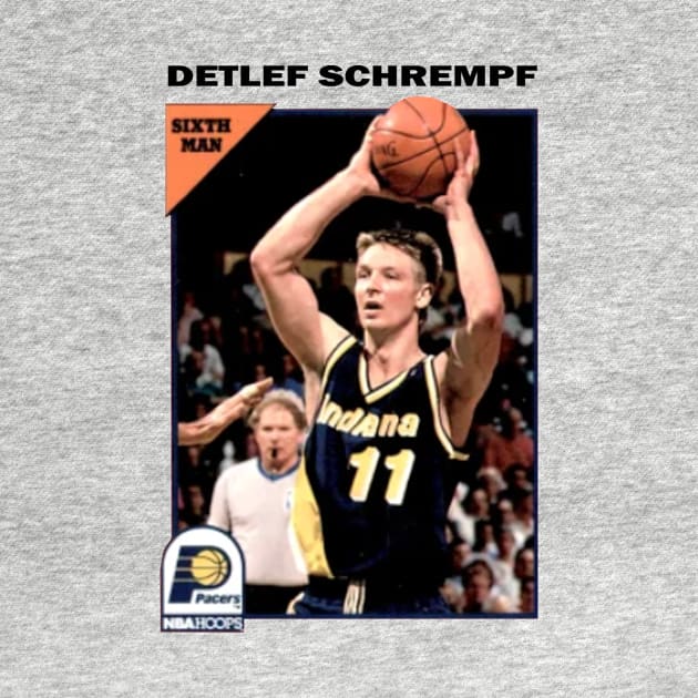 Detlef Sixth Man Schrempf by caik kopi